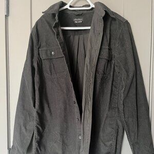 Eddie Bauer Men's Mountain Flex Canvas Shirt-Jacket